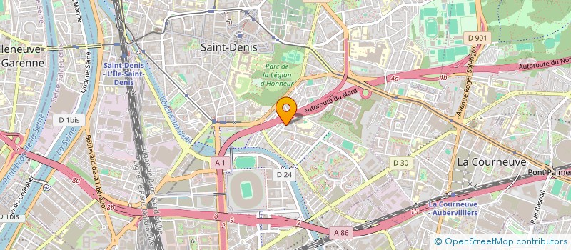 localisation de l'entreprise FORMULA-1 à SAINT-DENIS