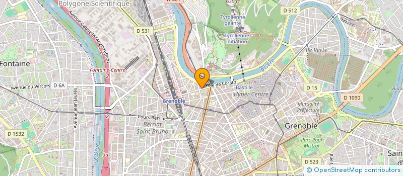 localisation de l'entreprise FORMULA à GRENOBLE