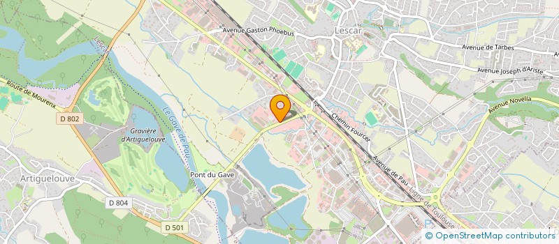 localisation de l'entreprise FORMULA KIDS à LESCAR