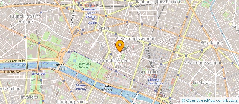 localisation de l'entreprise FORMULE 1 PARIS VOYAGES à PARIS