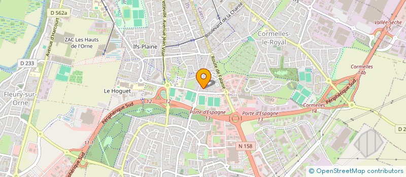 localisation de l'entreprise FORMULE 1 TEXTILES à IFS