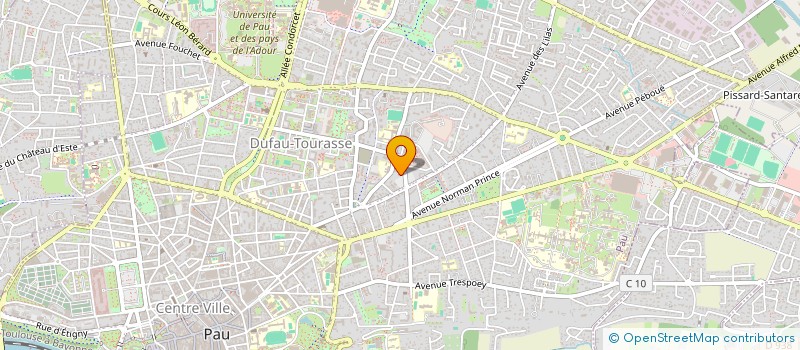 localisation de l'entreprise FORMULE 3 à PAU
