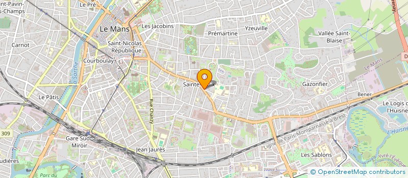 localisation de l'entreprise FORMULE AVENIR à LE MANS