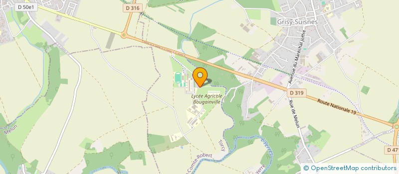 localisation de l'entreprise FORMULE BAR BRASSERIE II  BRIE-COMTE-ROBERT