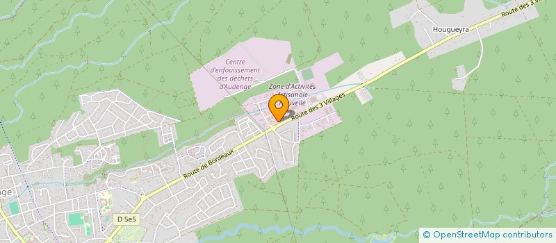 localisation de l'entreprise FORMULE-CAR  AUDENGE