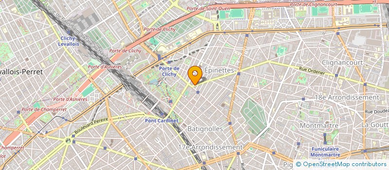 localisation de l'entreprise FORMULE COURSES  PARIS
