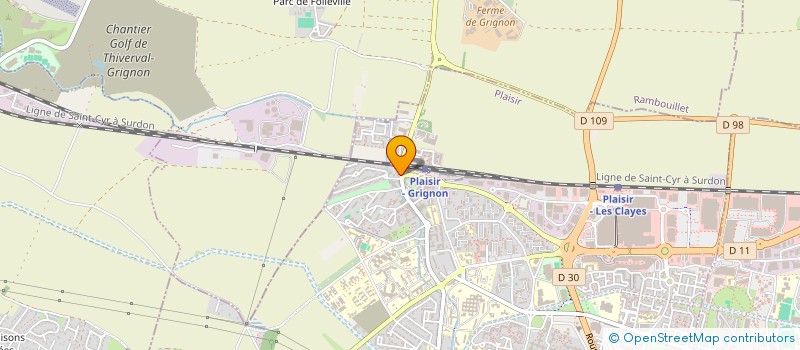 localisation de l'entreprise FORMULE FOOD PLAISIR à PLAISIR