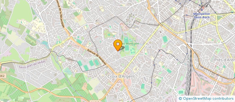 localisation de l'entreprise FORMULE M à MONTPELLIER