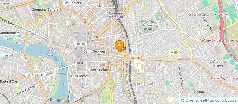 localisation de l'entreprise FORMULE N7  TOULOUSE