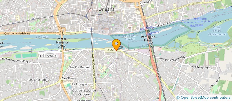 localisation de l'entreprise FORMULE PASSION  ORLEANS