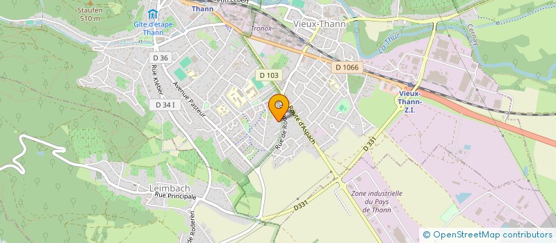 localisation de l'entreprise FORMULE SERVICES  LEIMBACH