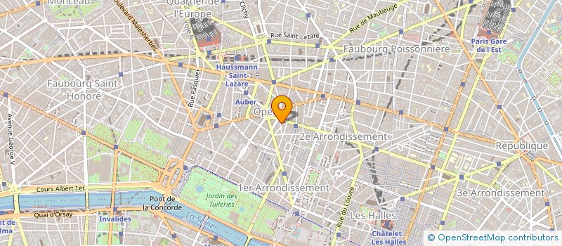 localisation de l'entreprise FORMULES à PARIS