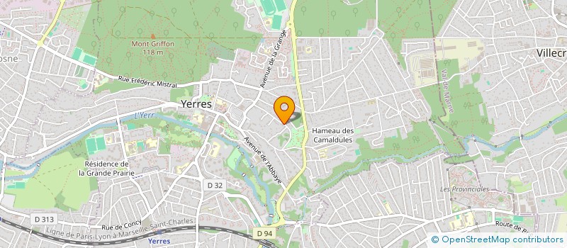 localisation de l'entreprise FORMY à YERRES