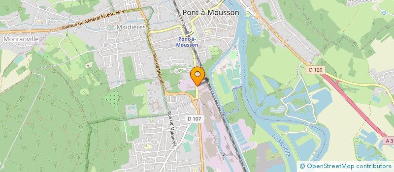 localisation de l'entreprise FORNACIS FRANCE à BOUXIERES-SOUS-FROIDMONT