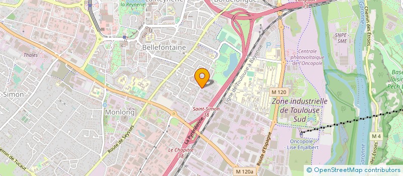 localisation de l'entreprise FORNET DISTRIBUTION à TOULOUSE