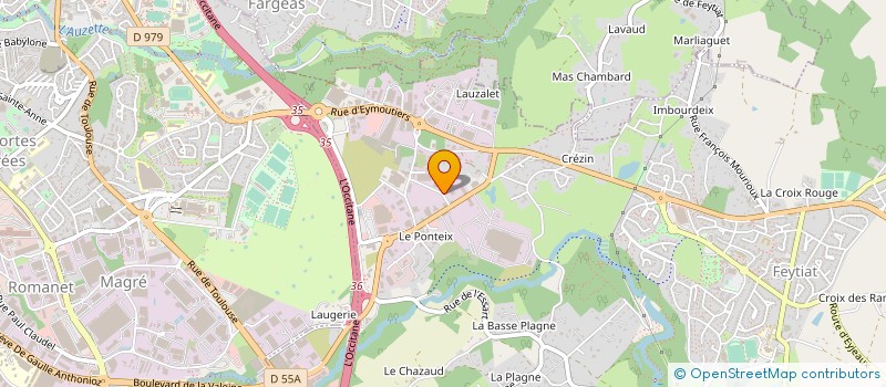 localisation de l'entreprise FORNIELES à FEYTIAT