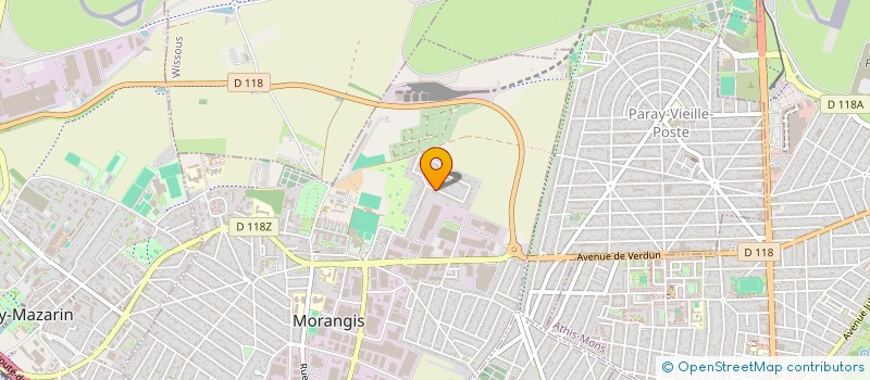 localisation de l'entreprise FORNOW à MORANGIS