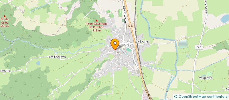 localisation de l'entreprise FORO FAURE OUTILS à CHAMPDIEU
