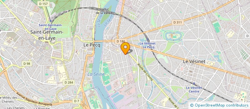 localisation de l'entreprise FORPEC  LE PECQ