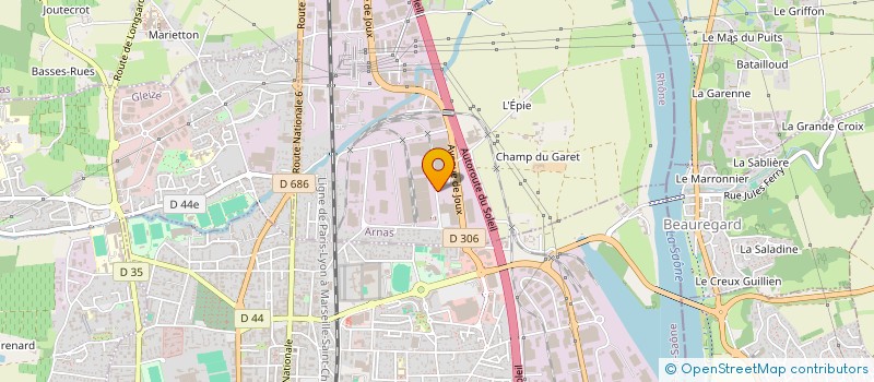 localisation de l'entreprise FORPRICE FACTORY  ARNAS