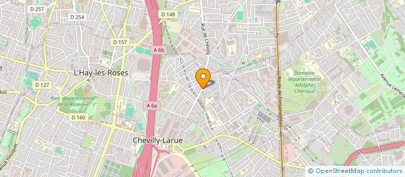 localisation de l'entreprise FORRENOVATIONS à L'HAY-LES-ROSES