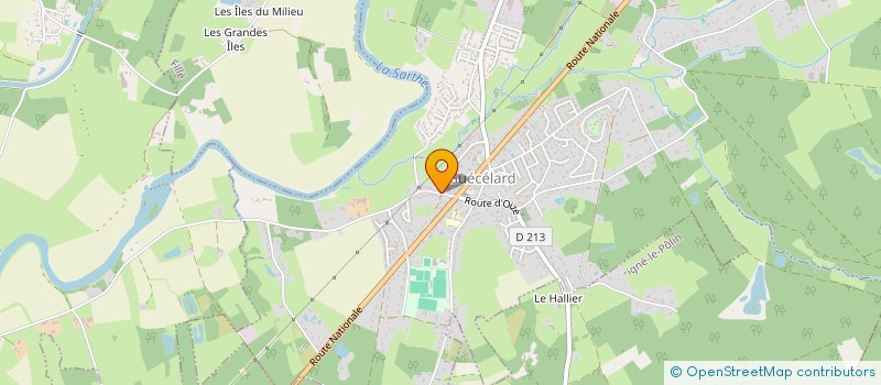 localisation de l'entreprise FORRO IMMO  GUECELARD