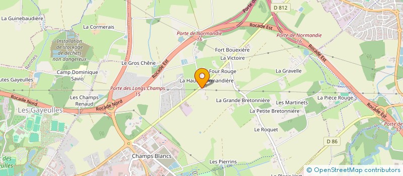 localisation de l'entreprise FORROSE à CESSON-SEVIGNE