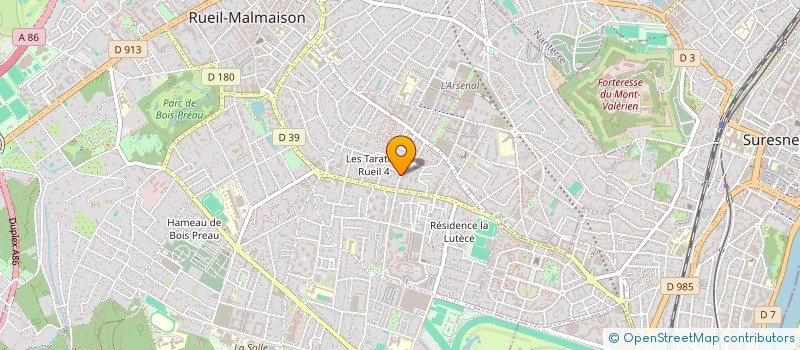 localisation de l'entreprise FORS FEMMES OEUVRANT AU RENFORT DE LA SECURITE à RUEIL-MALMAISON