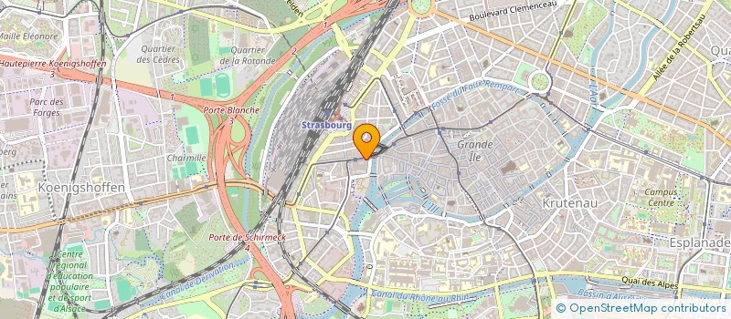 localisation de l'entreprise FORS FORTUNA à STRASBOURG