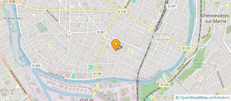 localisation de l'entreprise FORS HOLDING à SAINT-MAUR-DES-FOSSES