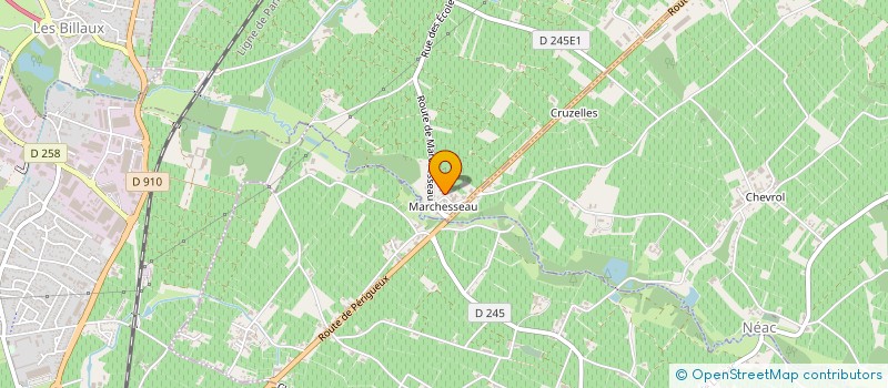 localisation de l'entreprise FORSCICABLE  LALANDE-DE-POMEROL