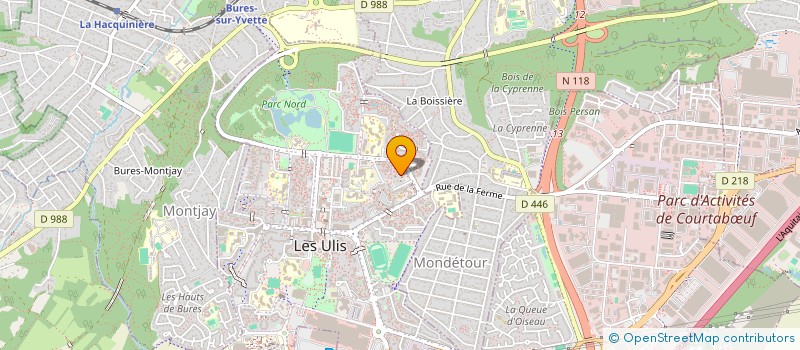 localisation de l'entreprise FORSCIDIA à LES ULIS