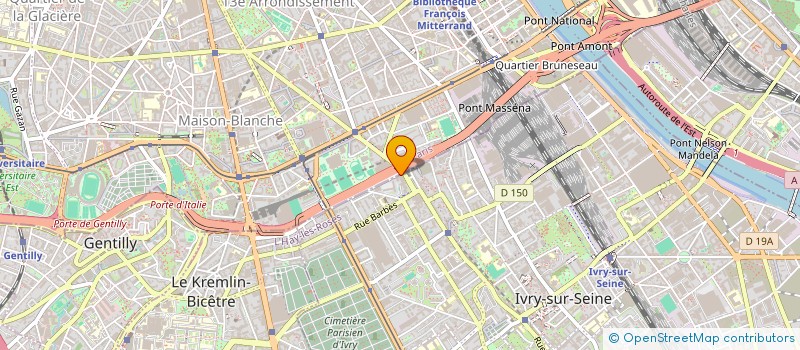 localisation de l'entreprise FORSEE POWER à IVRY-SUR-SEINE