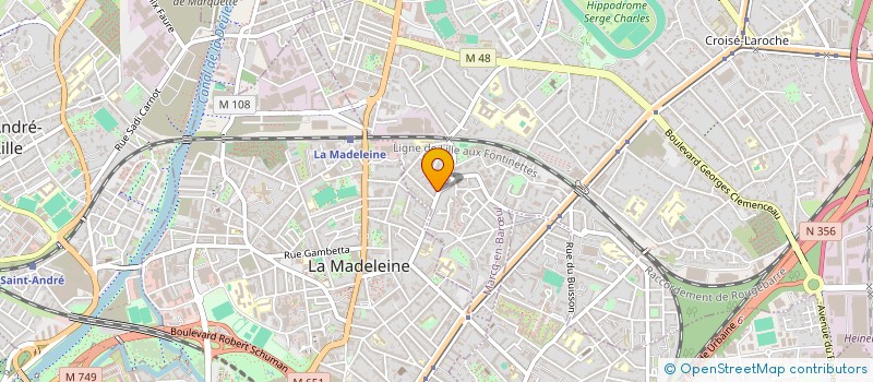 localisation de l'entreprise FORSENEGAL à MARCQ-EN-BARŒUL