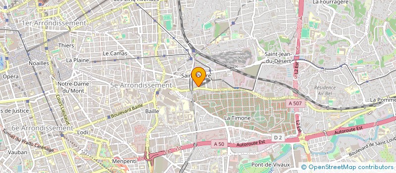 localisation de l'entreprise FORSIGHT TECH à MARSEILLE