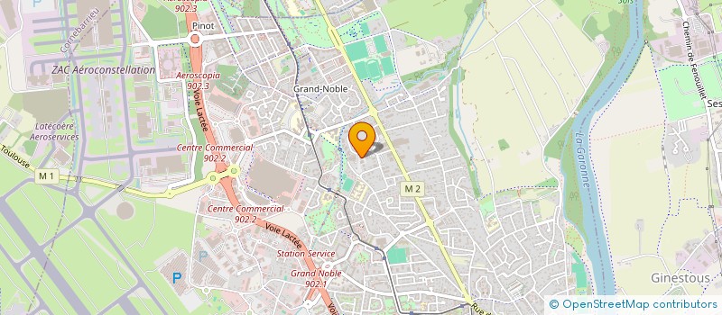 localisation de l'entreprise FORSKINVEST HOLDING  BLAGNAC