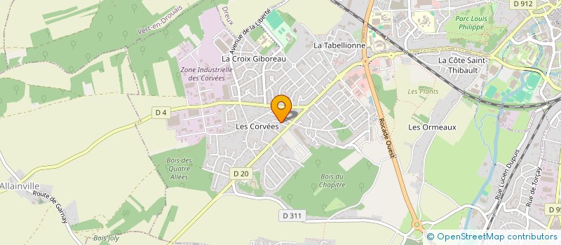 localisation de l'entreprise FORST TRANSPORT à VERNOUILLET