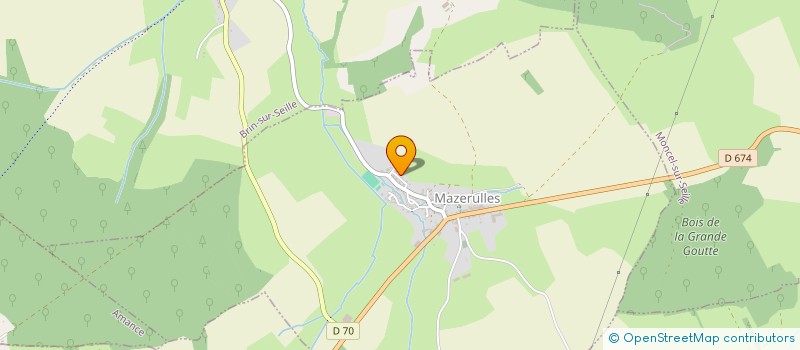 localisation de l'entreprise FORSTUDY  MAZERULLES