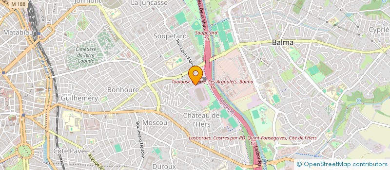 localisation de l'entreprise FORT à TOULOUSE
