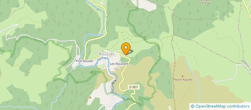 localisation de l'entreprise FORT  ROUSSES