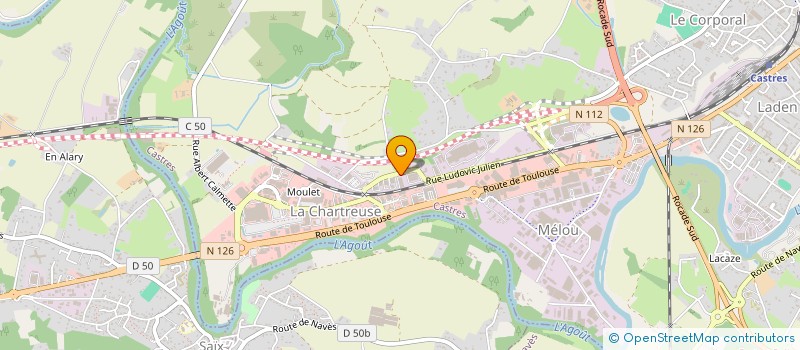localisation de l'entreprise FORT-BAN à CASTRES