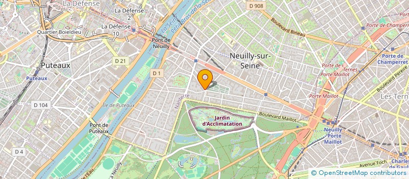 localisation de l'entreprise FORT D'AUBERVILLIERS à BOULOGNE-BILLANCOURT