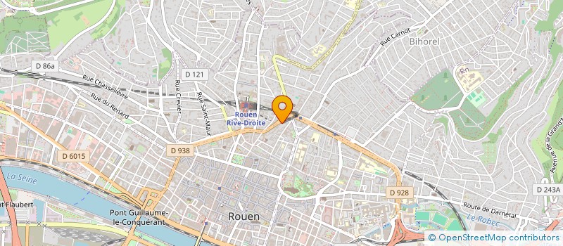 localisation de l'entreprise FORT DONELSON  ROUEN