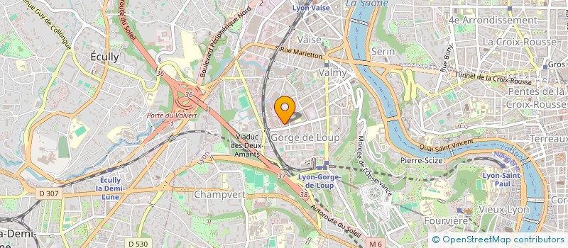 localisation de l'entreprise FORT EVER 2  LYON 9EME