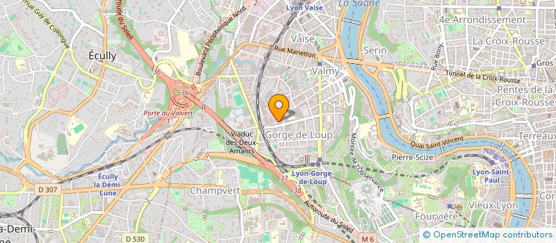 localisation de l'entreprise FORT EVER  LYON 9EME