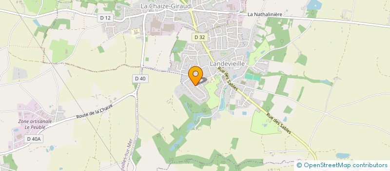 localisation de l'entreprise FORT EVER à LANDEVIEILLE