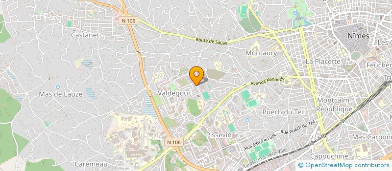 localisation de l'entreprise FORT-IMMO  NIMES