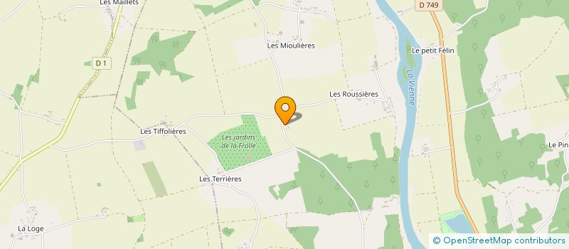 localisation de l'entreprise FORT'INSTANT à BONNES