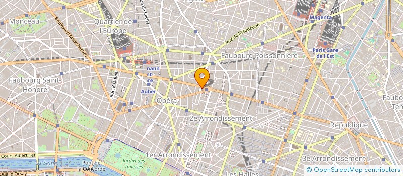 localisation de l'entreprise FORT JAMES 2614 BAIL à PARIS