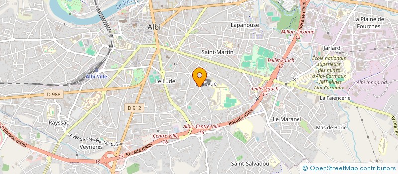 localisation de l'entreprise FORT-LE-COR à ALBI